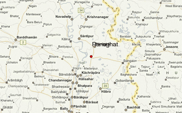 Ranaghat Land Map Image